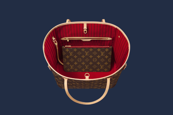 Louis Vuitton Neverfull MM Tote Bag – Cerise Red – Chic Showdown